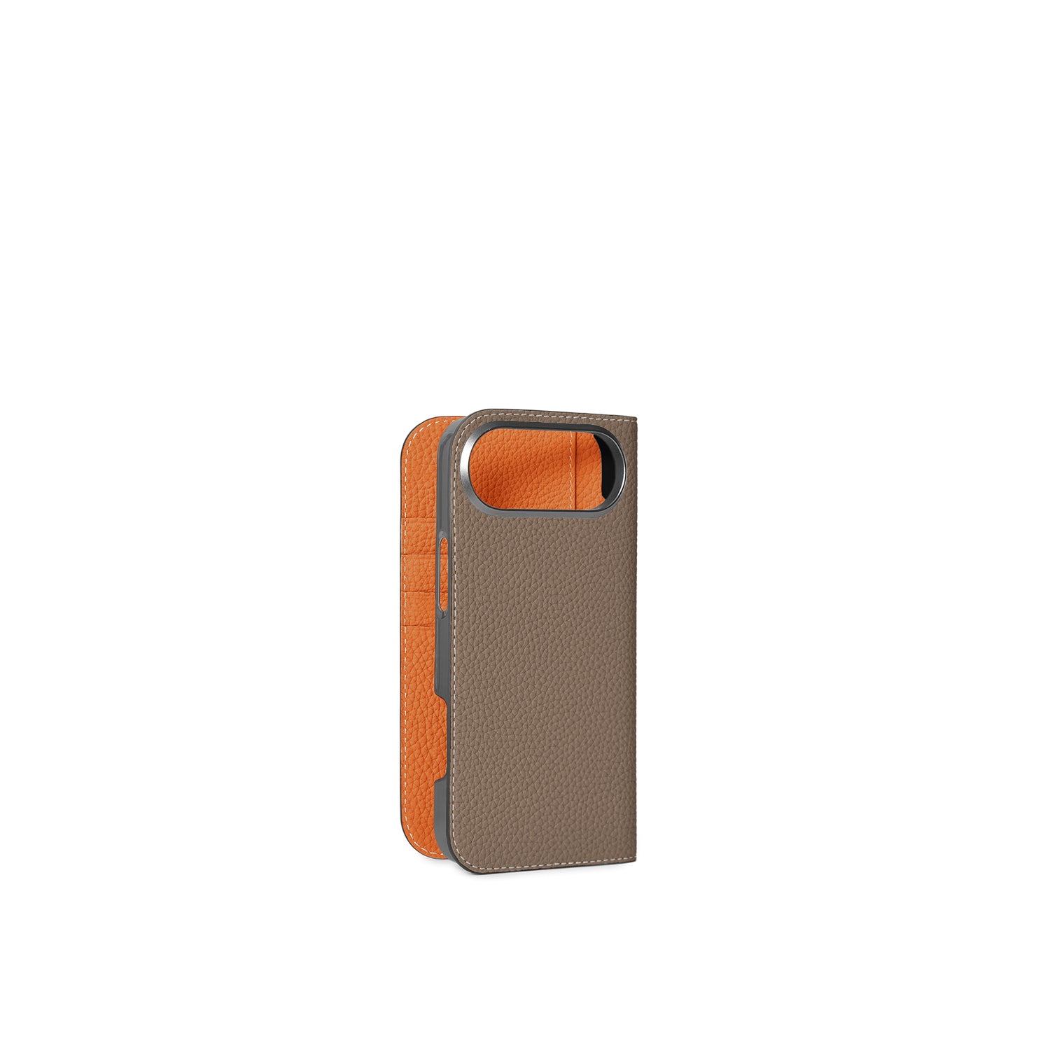 (iPhone 17 Air) ダイアリーケース シュリンクレザー
