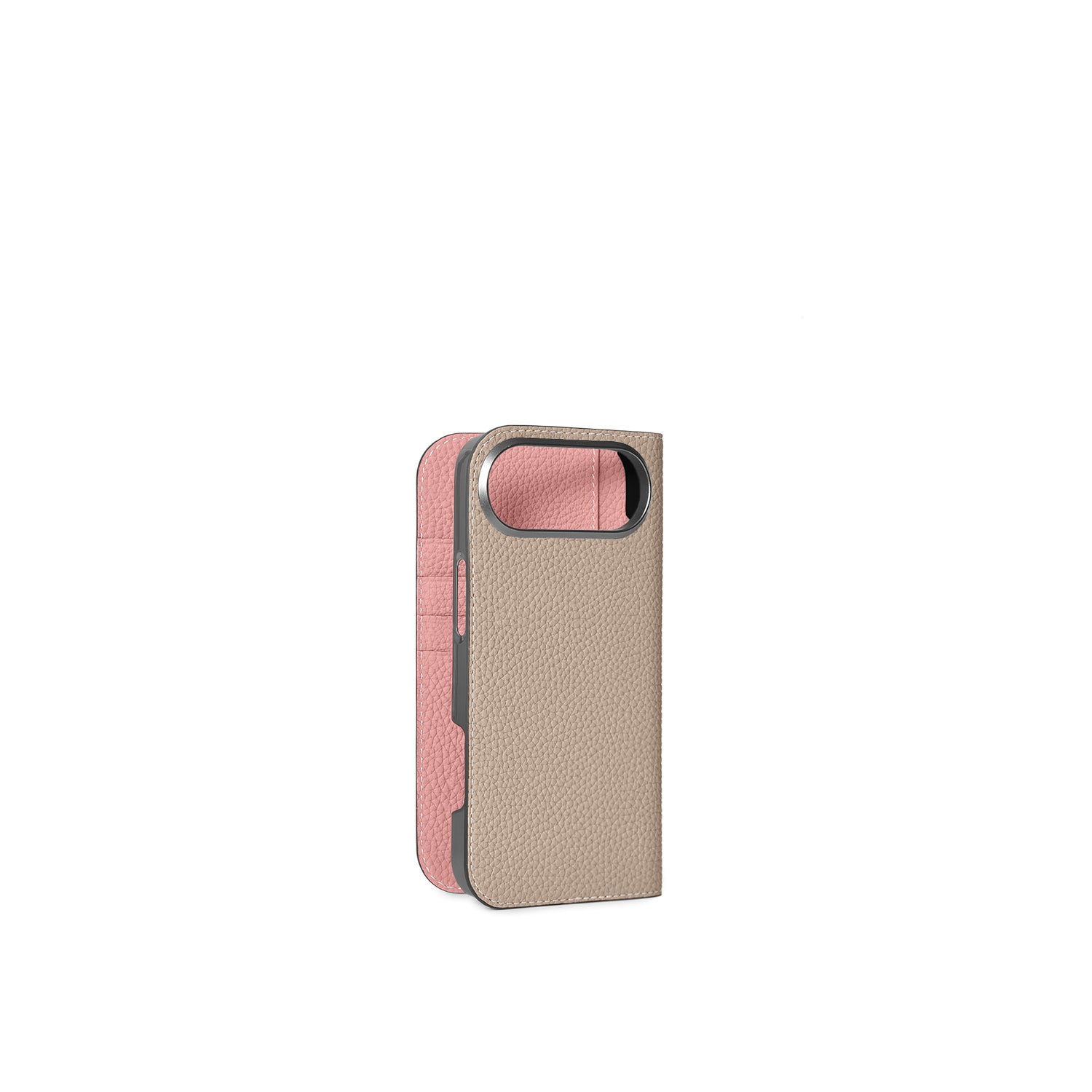 (iPhone 17 Air) ダイアリーケース シュリンクレザー