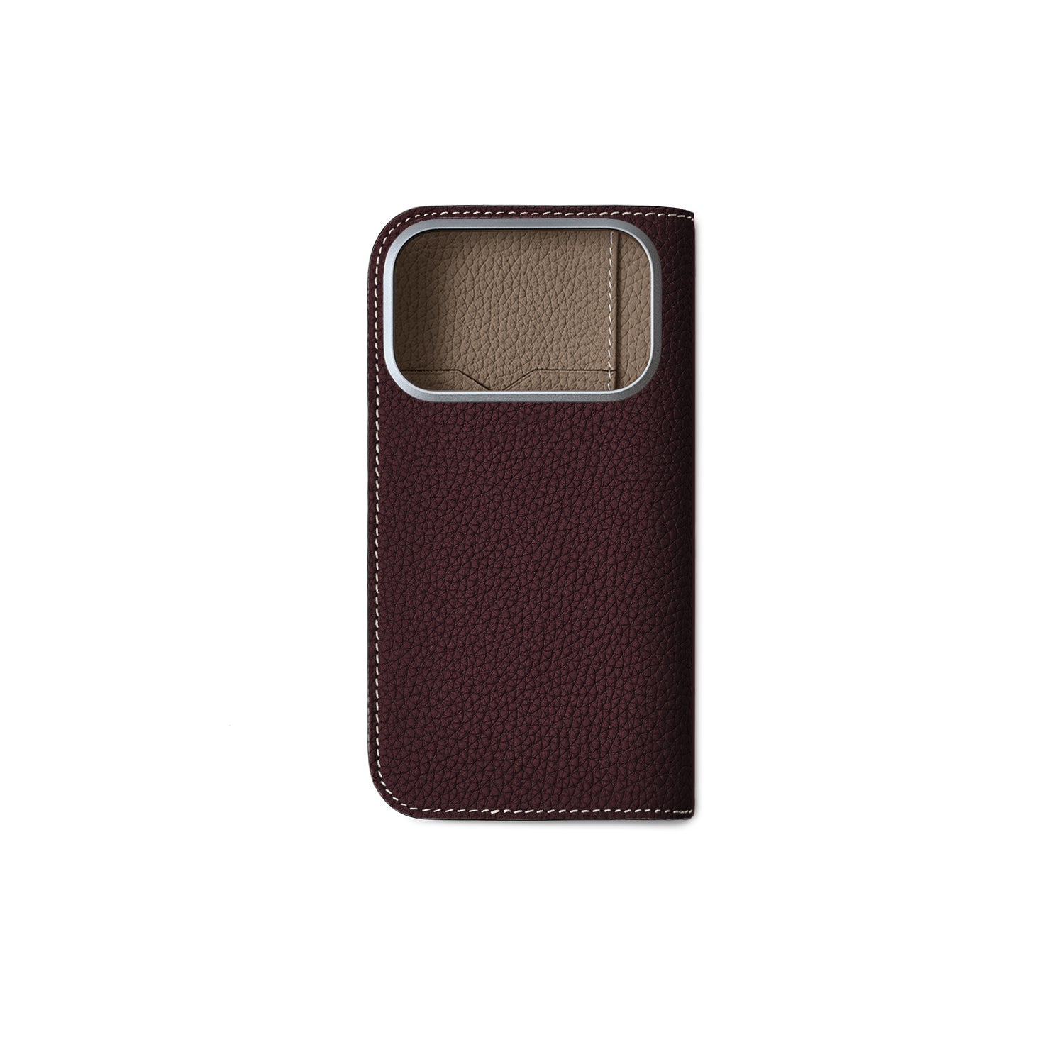 iPhone 17 Pro) ダイアリーケース シュリンクレザー – BONAVENTURA
