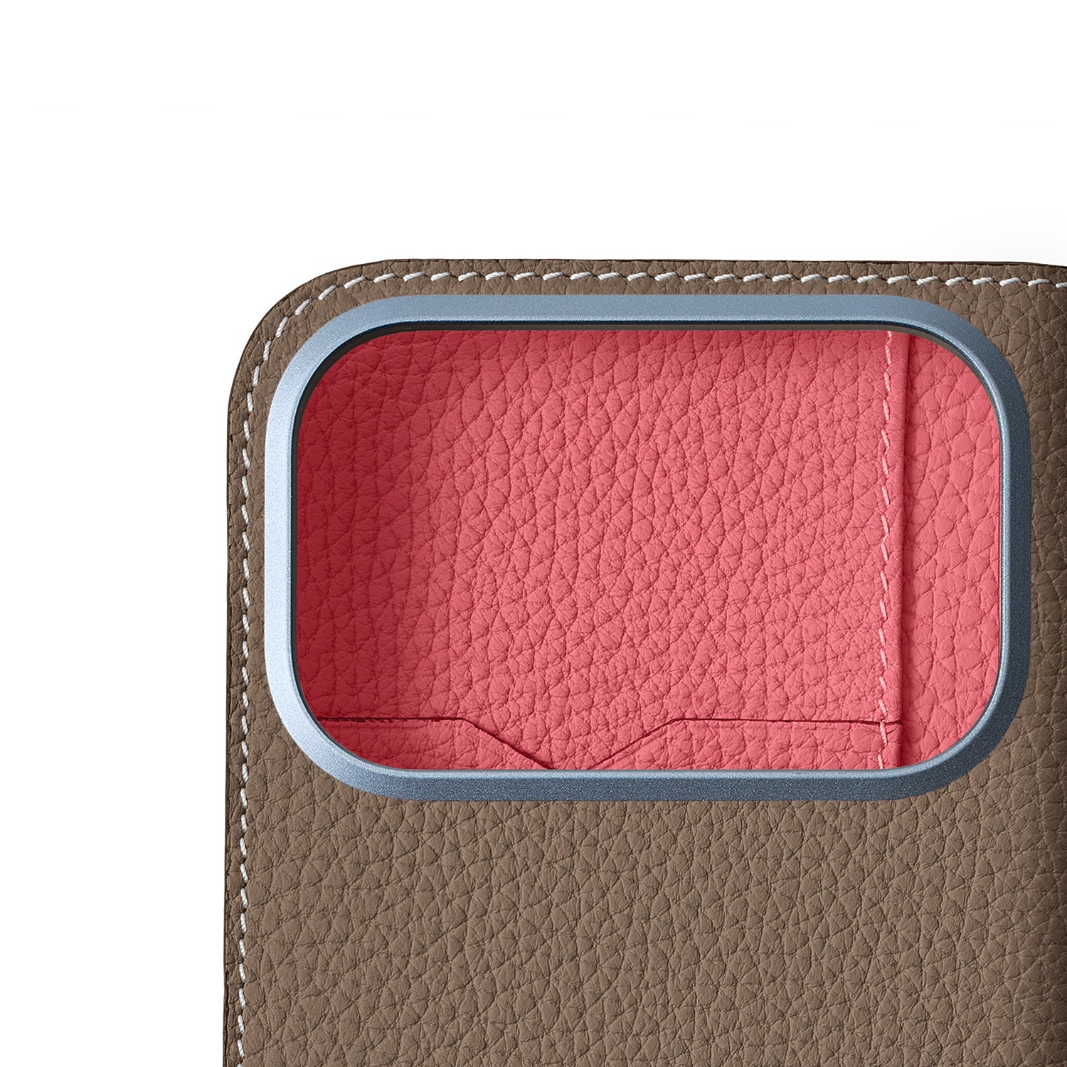 BONAVENTURA iPhone17pro チョコレートブラウン✖︎レッド 【公式通販】