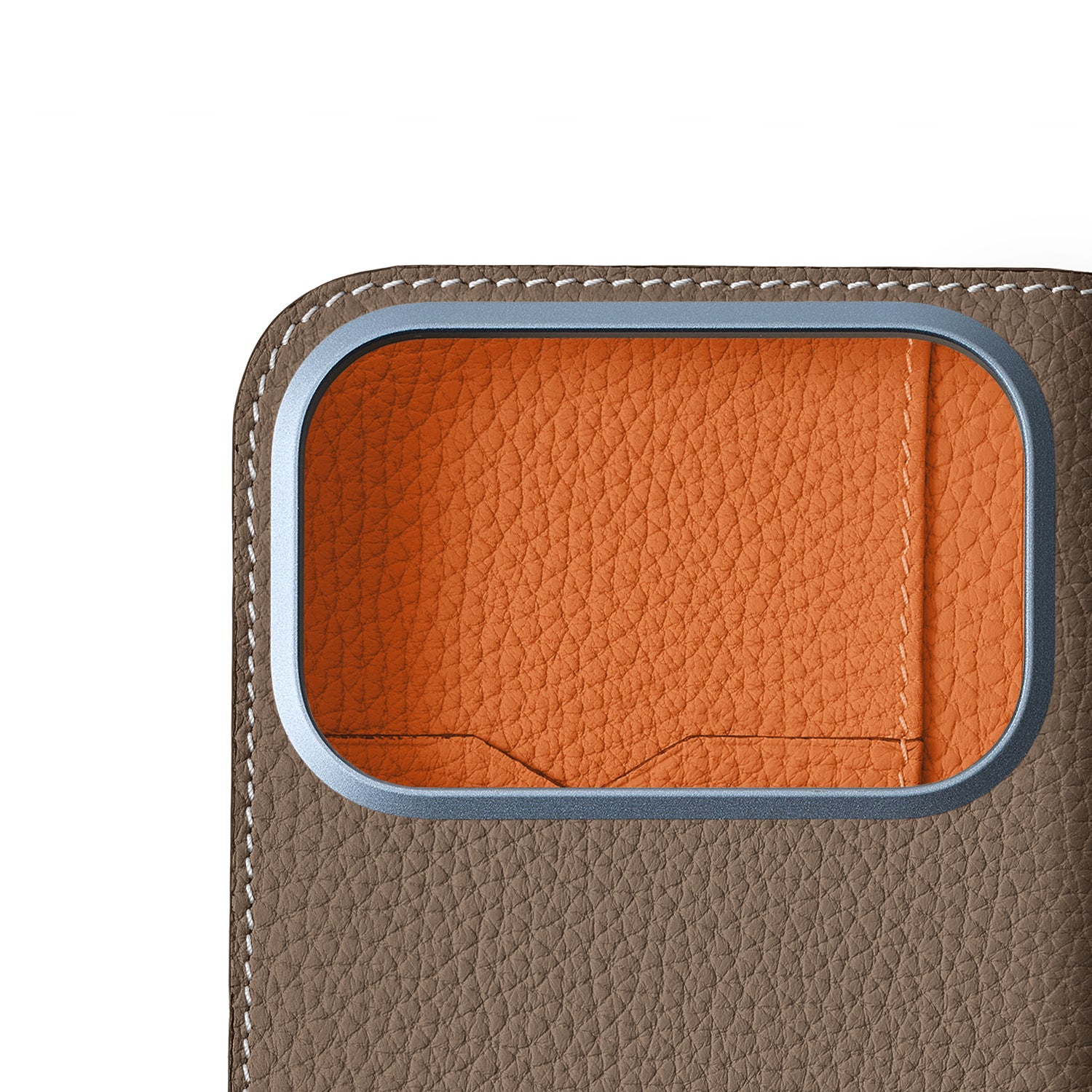 iPhone 17 Pro) ダイアリーケース シュリンクレザー