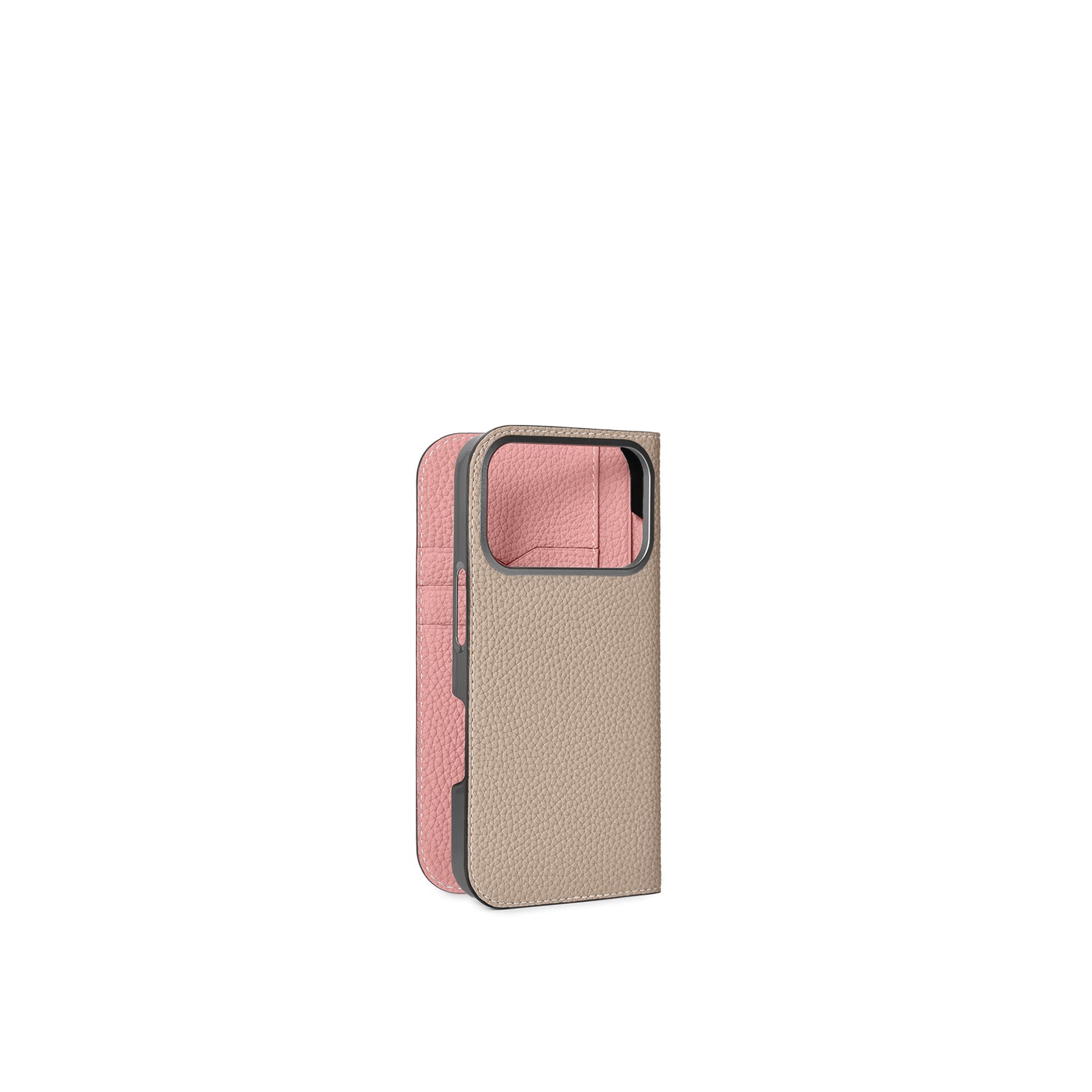(iPhone 17 Pro) ダイアリーケース シュリンクレザー