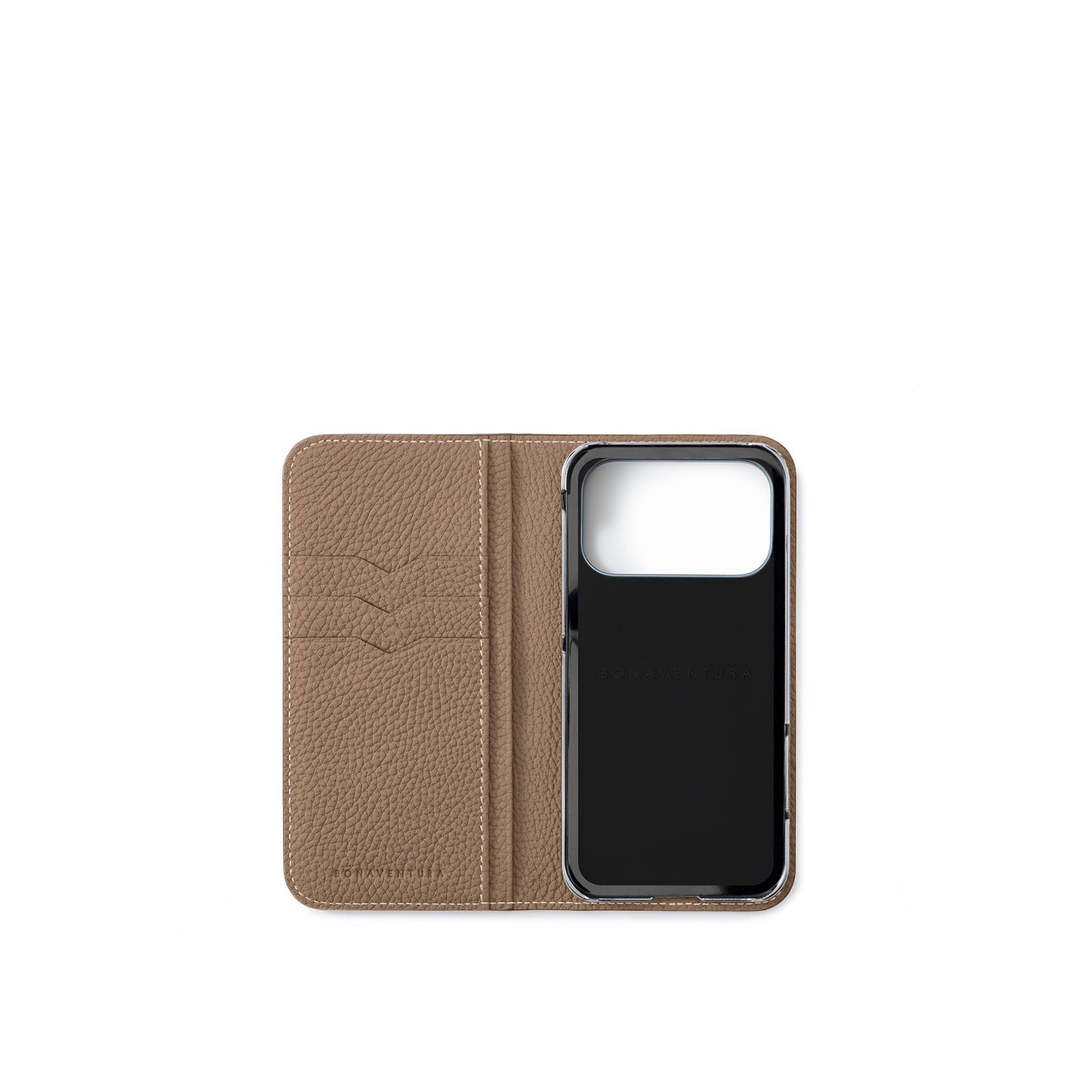 iPhone 17 Pro) ダイアリーケース シュリンクレザー – BONAVENTURA