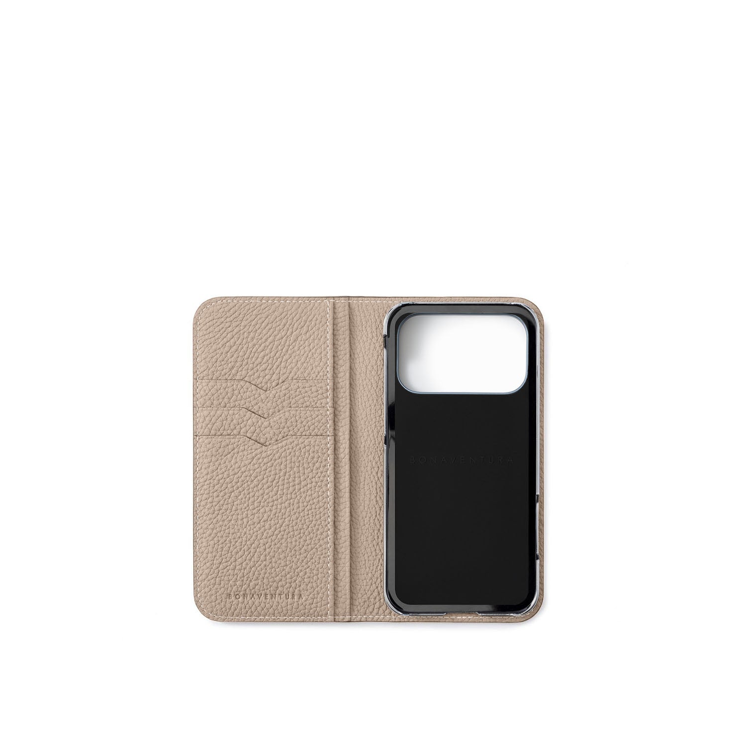 iPhone 17 Pro) ダイアリーケース シュリンクレザー – BONAVENTURA