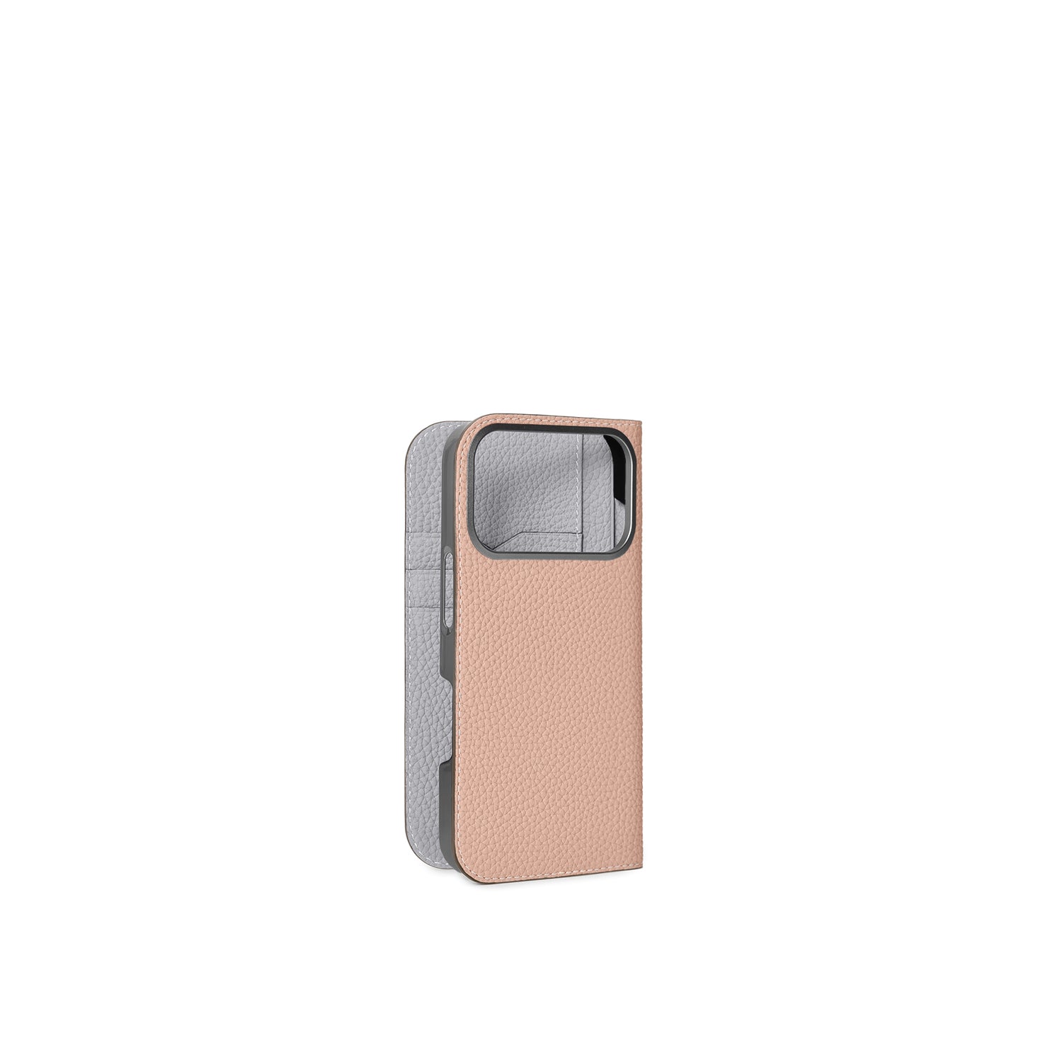 (iPhone 17 Pro) ダイアリーケース シュリンクレザー
