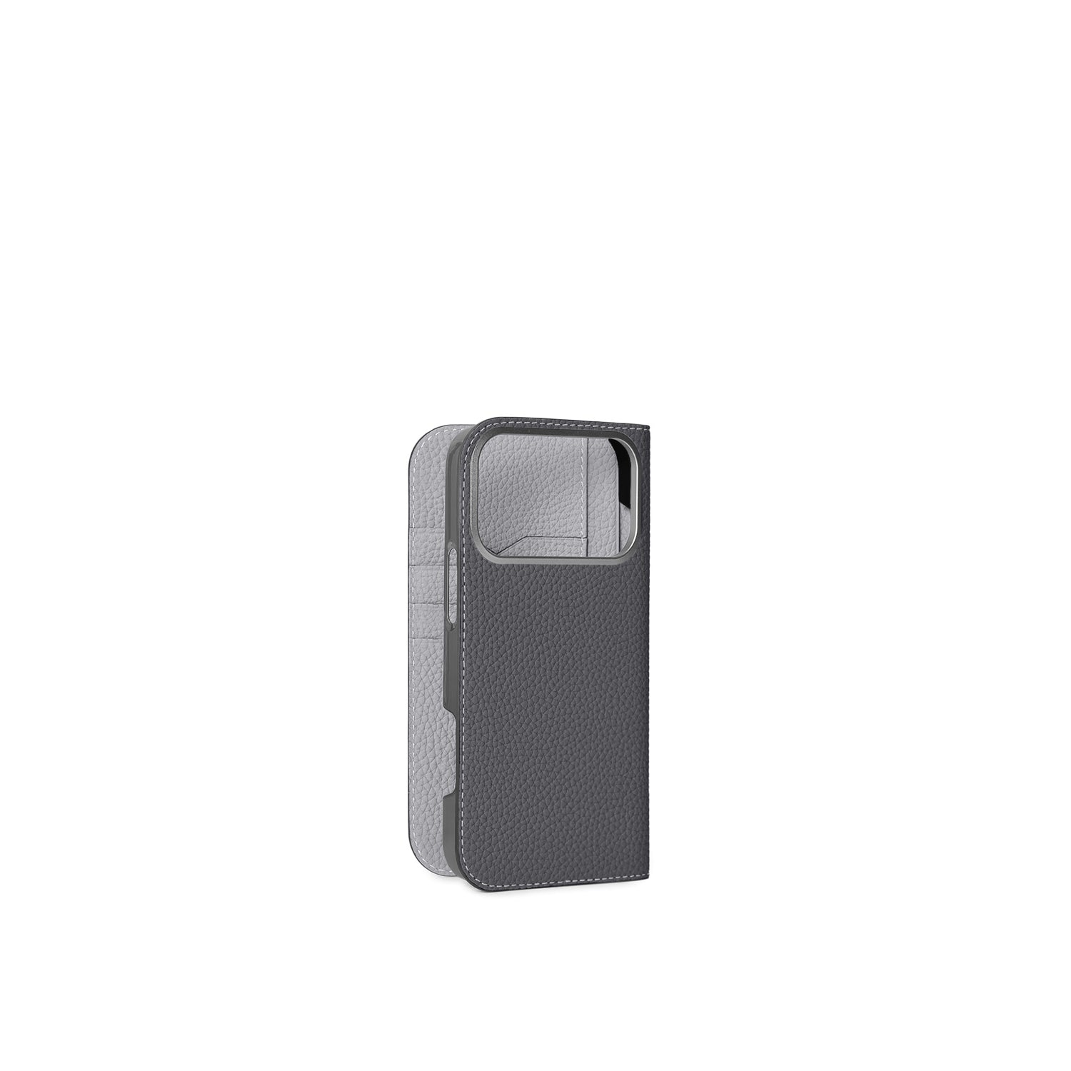 (iPhone 17 Pro Max) ダイアリーケース シュリンクレザー