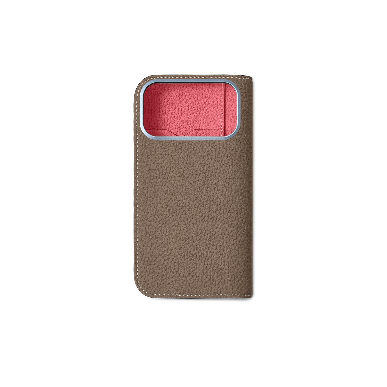 iPhone 17 Pro Max) ダイアリーケース シュリンクレザー