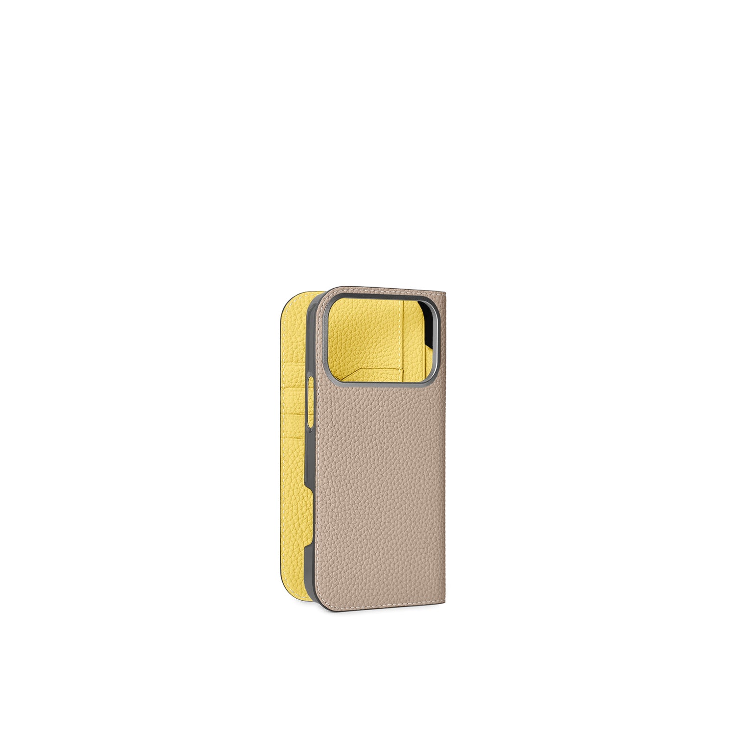 (iPhone 17 Pro Max) ダイアリーケース シュリンクレザー