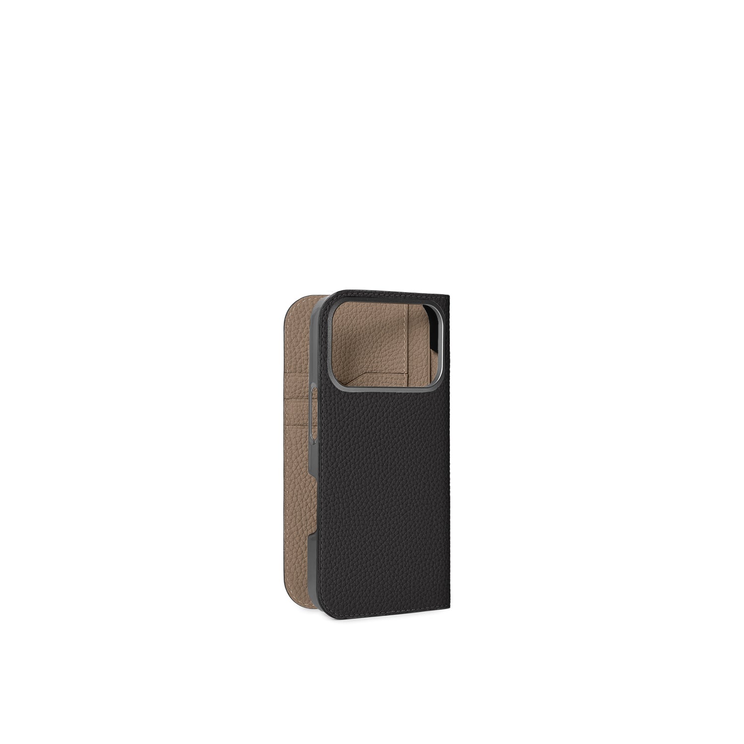 High-quality leather notebook-style iPhone/smartphone case (diary