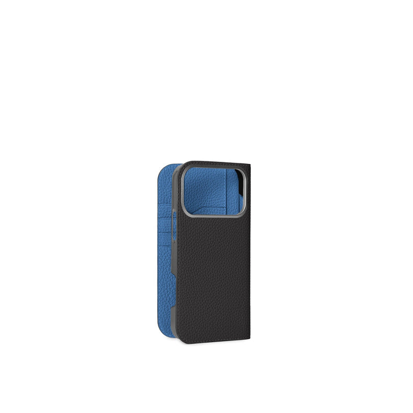 (iPhone 18 Pro Max) ダイアリーケース シュリンクレザー