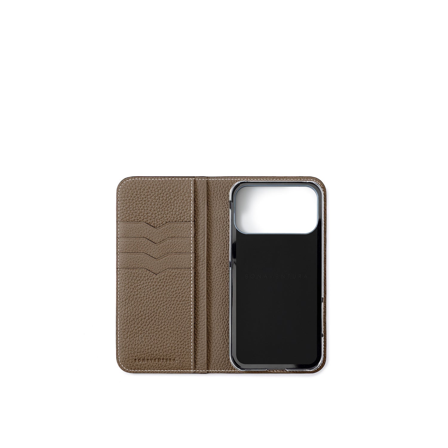 BONAVENTUREボナベンチュラ iPhoneケースシュリンクレザー iPhone 18 Pro Max) ダイアリーケース シュリンクレザー – BONAVENTURA