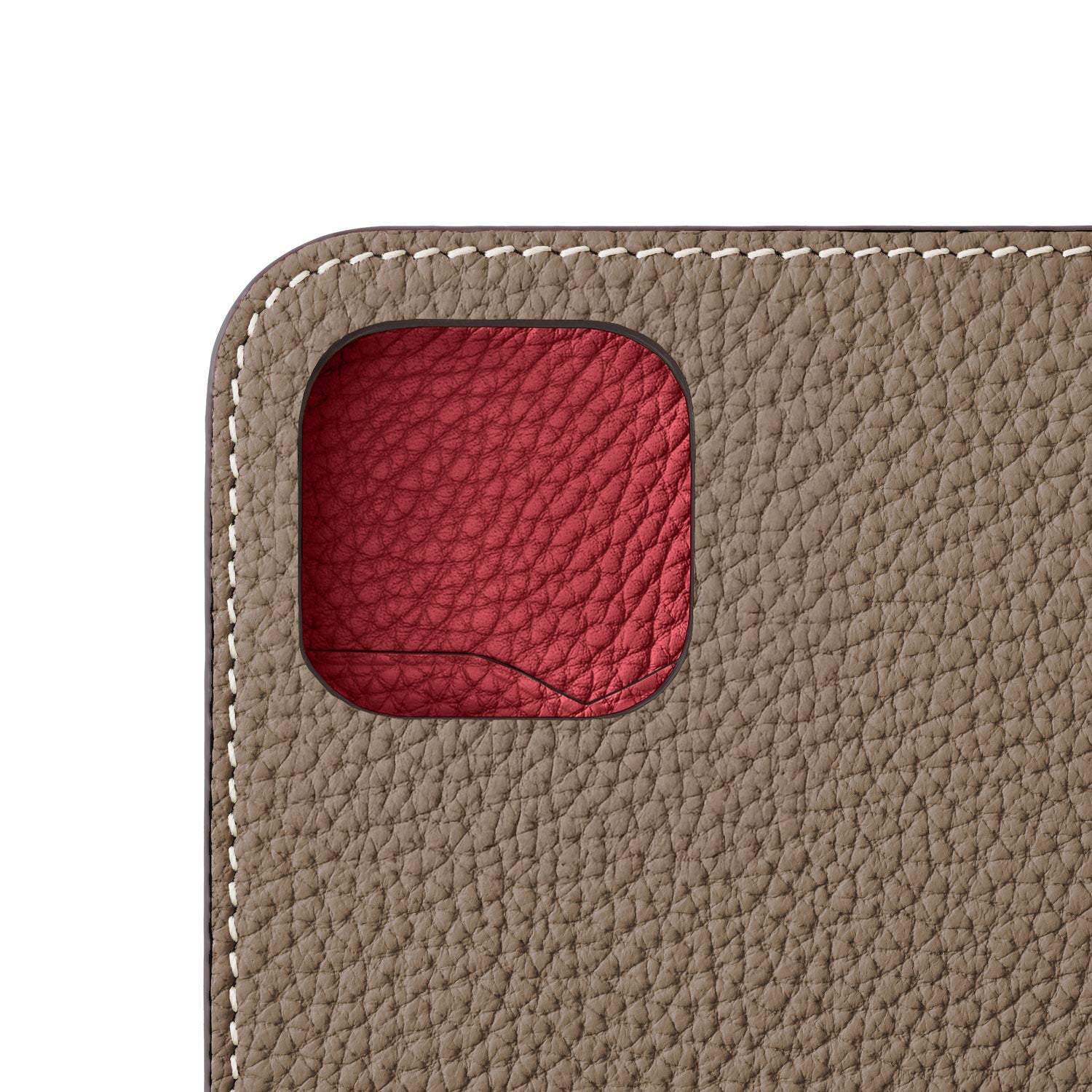 Diary Case Shrink Leather (iPhone 15)