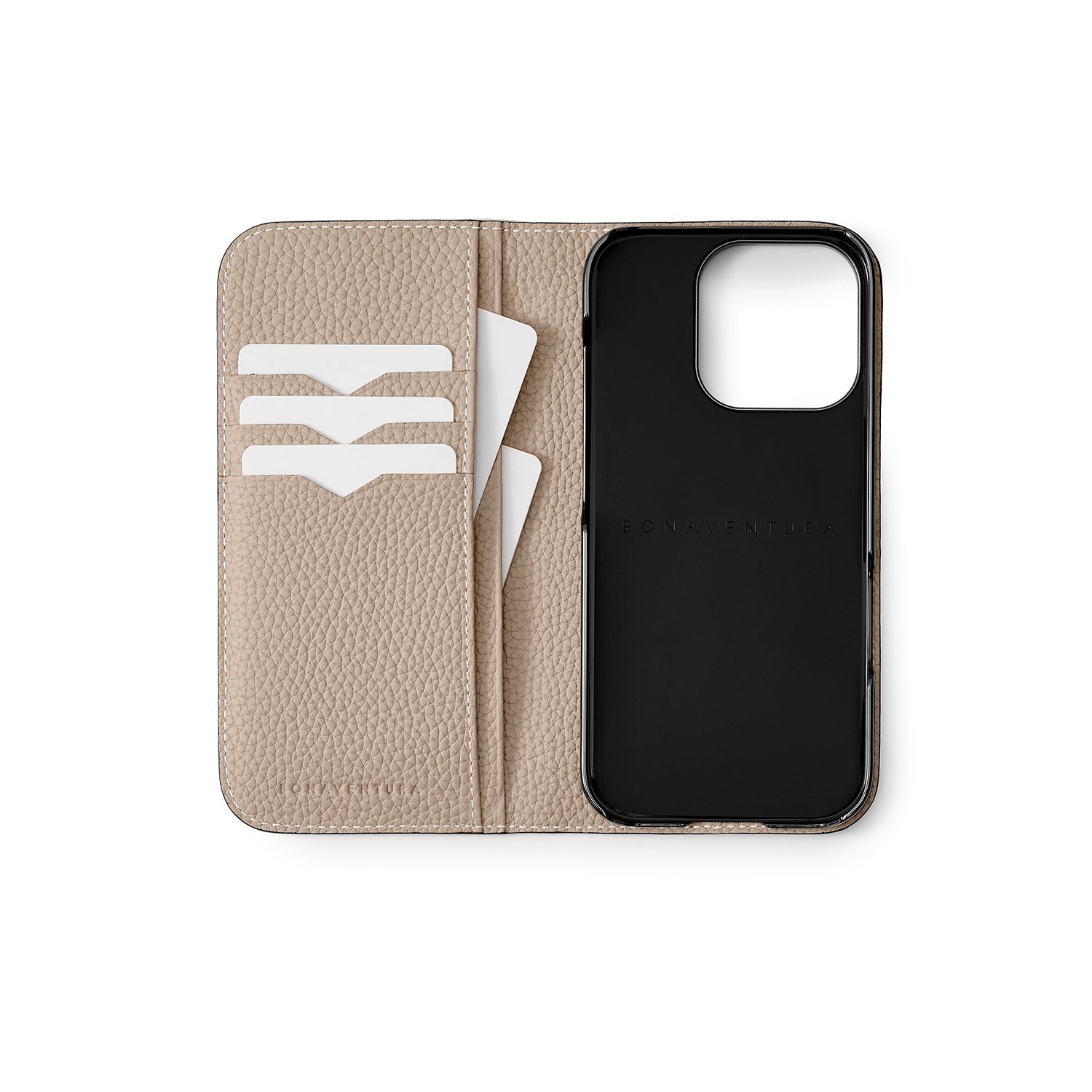 iPhone 15 Pro) ダイアリーケース シュリンクレザー