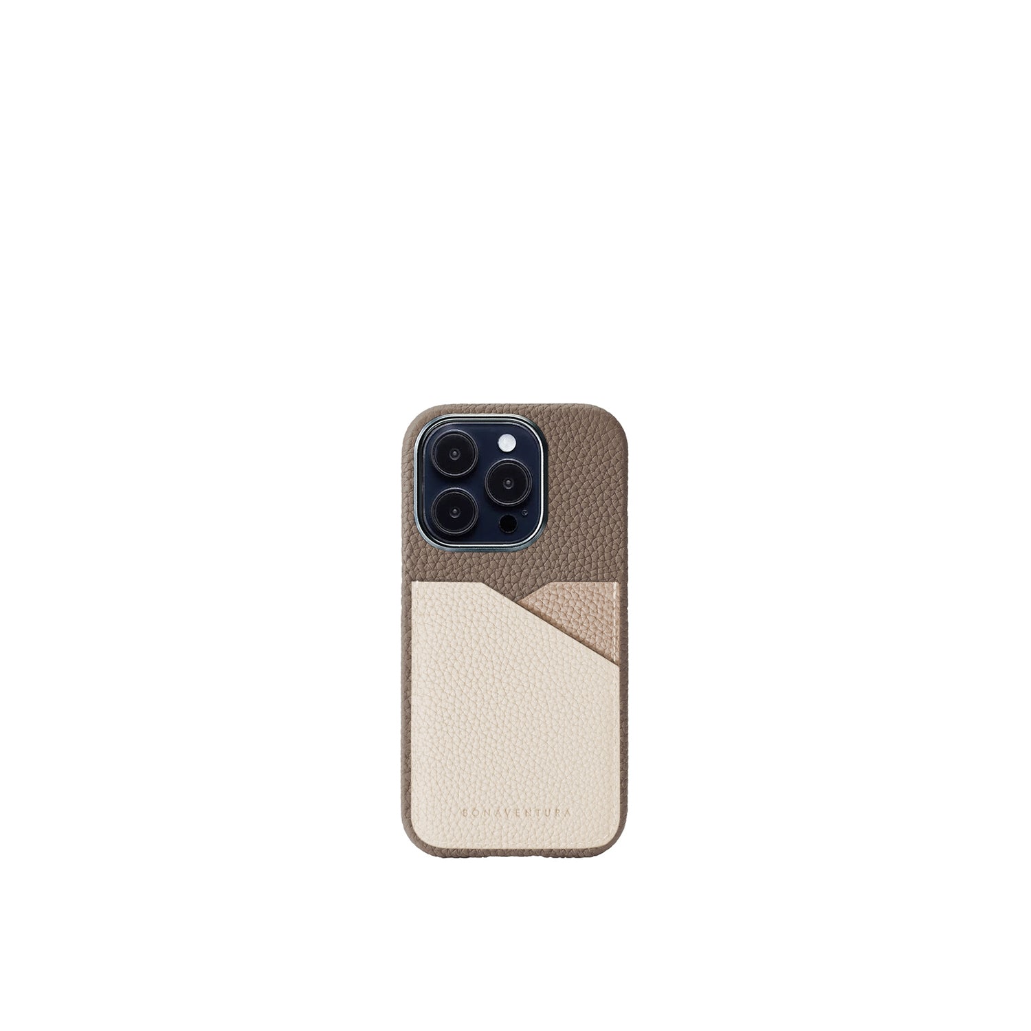 iPhone 15 Pro) バックカバーケース ボッタラートレザー