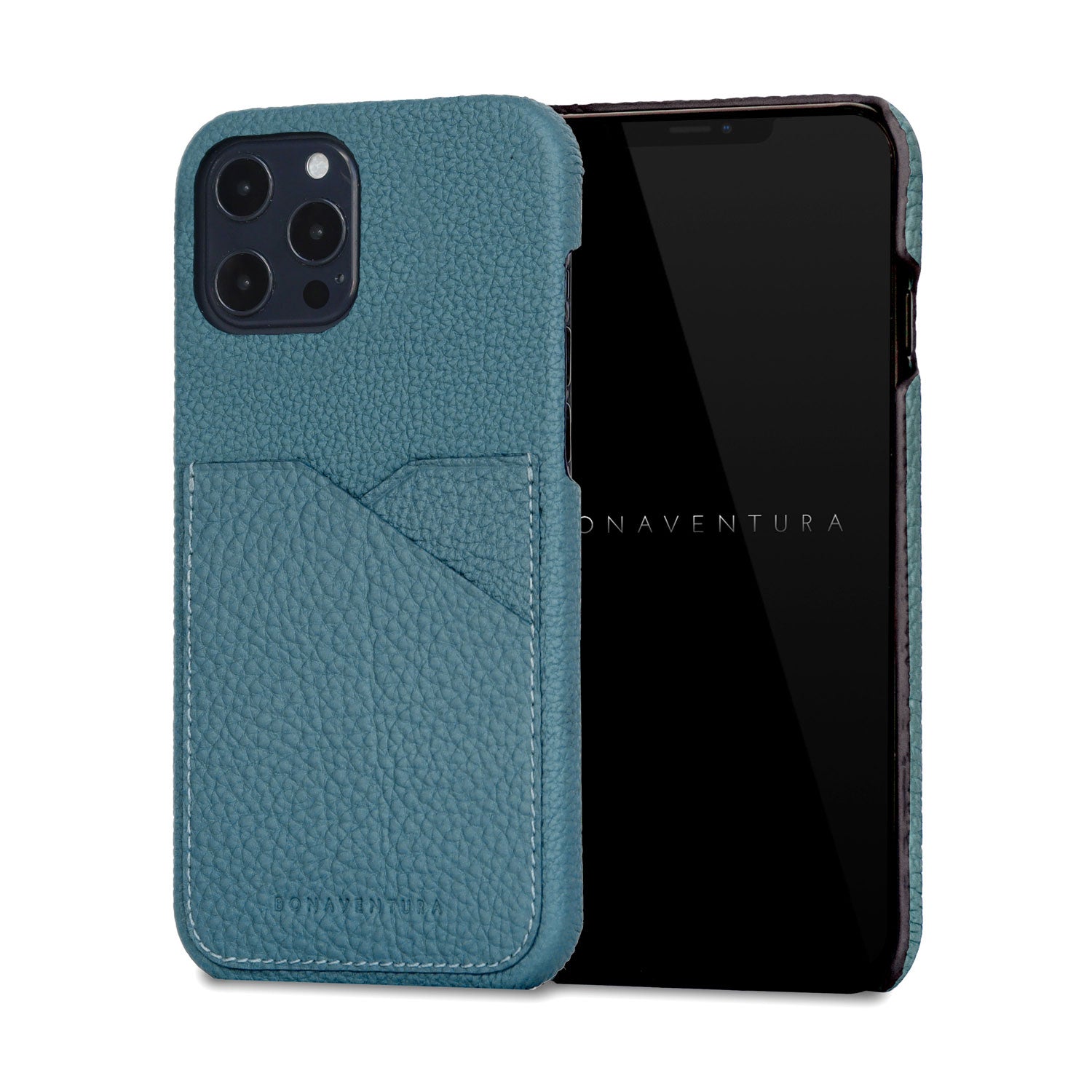 BONAVENTURA iPhone12 ケース iPhone 12 / 12 Pro) ダイアリーケース シュリンクレザー