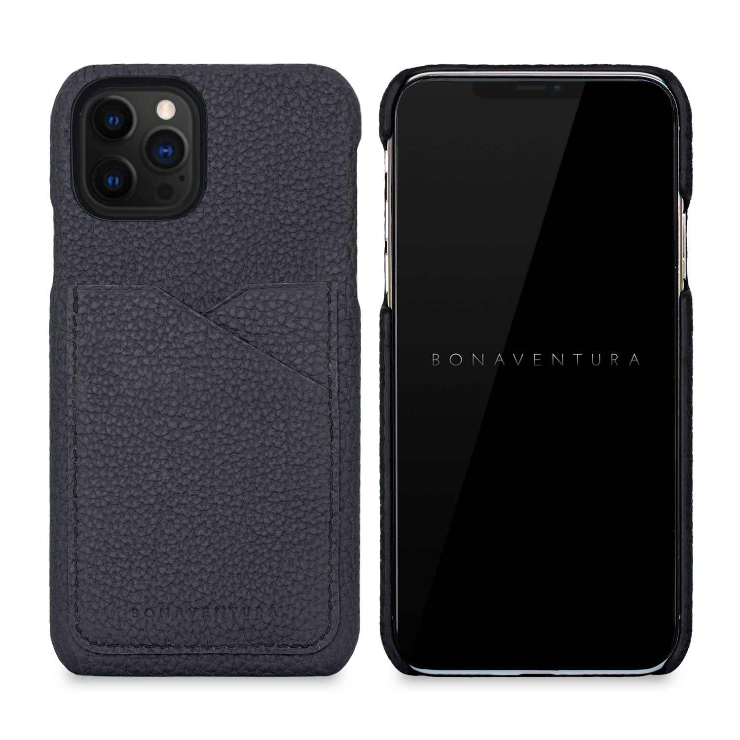 BONAVENTURA ボナベンチュラ iPhone12/12 Pro ケース iPhone 12 Pro Max) バックカバーケース シュリンクレザー