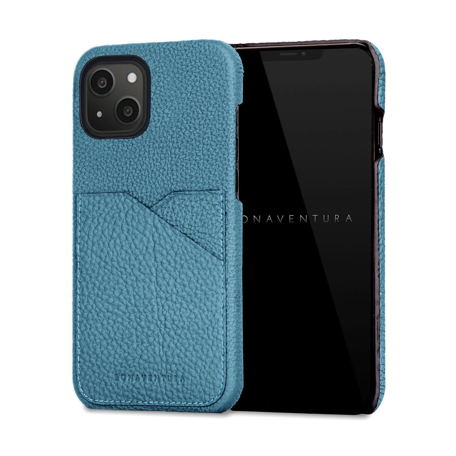 エトープ✖️オレンジ　ボナベンチュラ iPhone13 iPhone 13 Pro) バックカバーケース シュリンクレザー