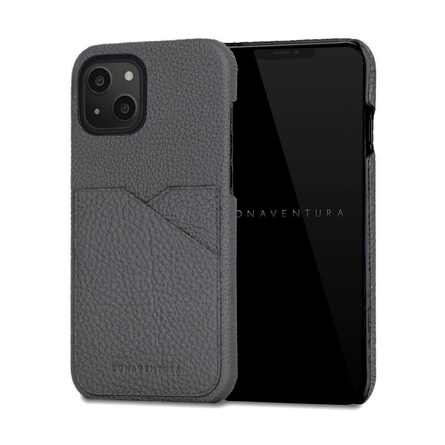 BONAVENTURA iPhone13Pro ケース iPhone 13 Pro) バックカバーケース シュリンクレザー