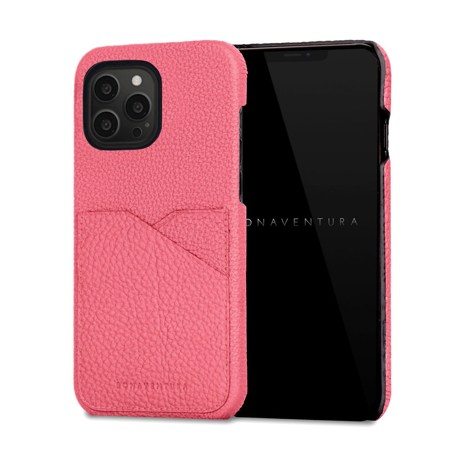 ボナベンチュラ　iPhone13 iPhone 13) ダイアリーケース シュリンクレザー