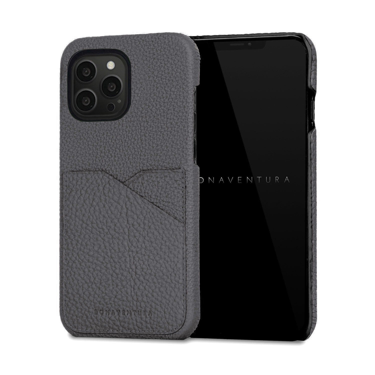 iPhone 13 Pro) バックカバーケース シュリンクレザー