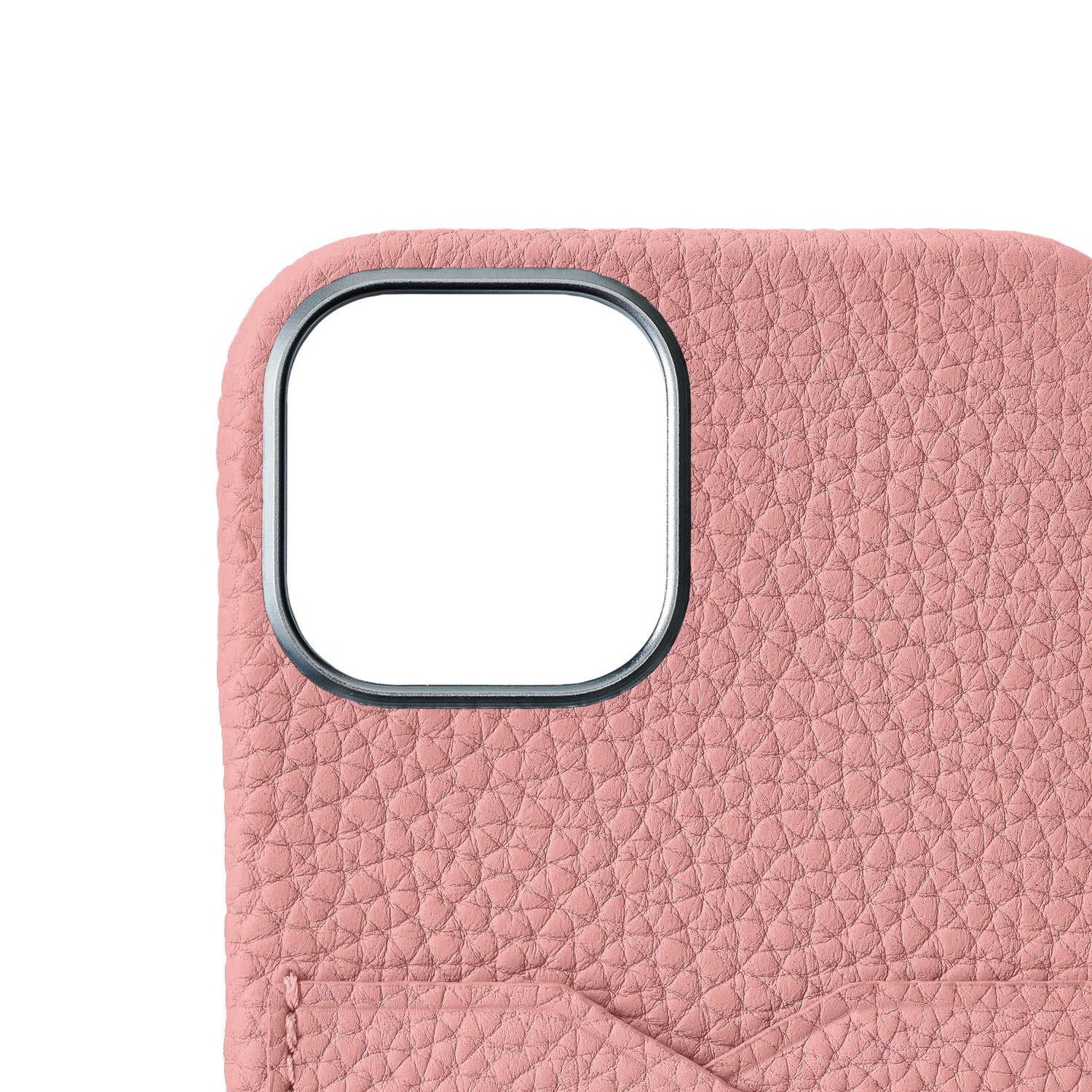 iPhone 15) バックカバーケース シュリンクレザー