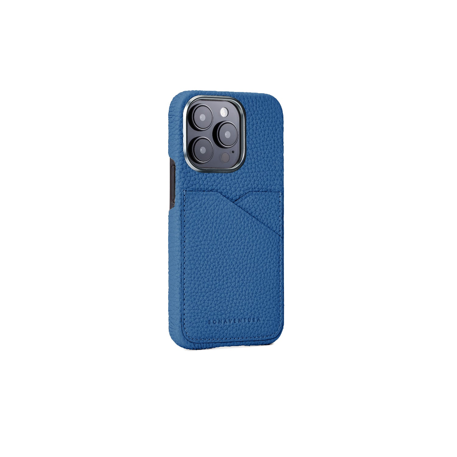 SAVOIA × BONAVENTURA (iPhone 15 Pro) Back Cover Case Shrink Leather