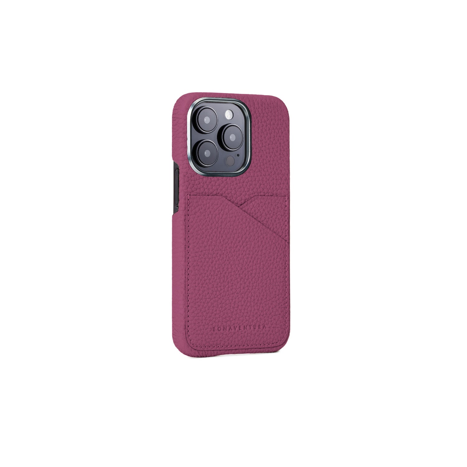 (iPhone 15 Pro) Back Cover Case Shrink Leather