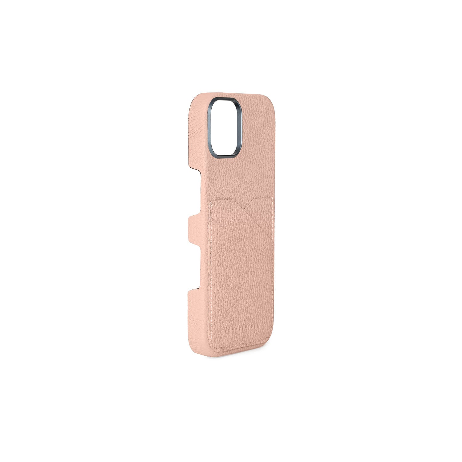iPhone 16) バックカバーケース シュリンクレザー