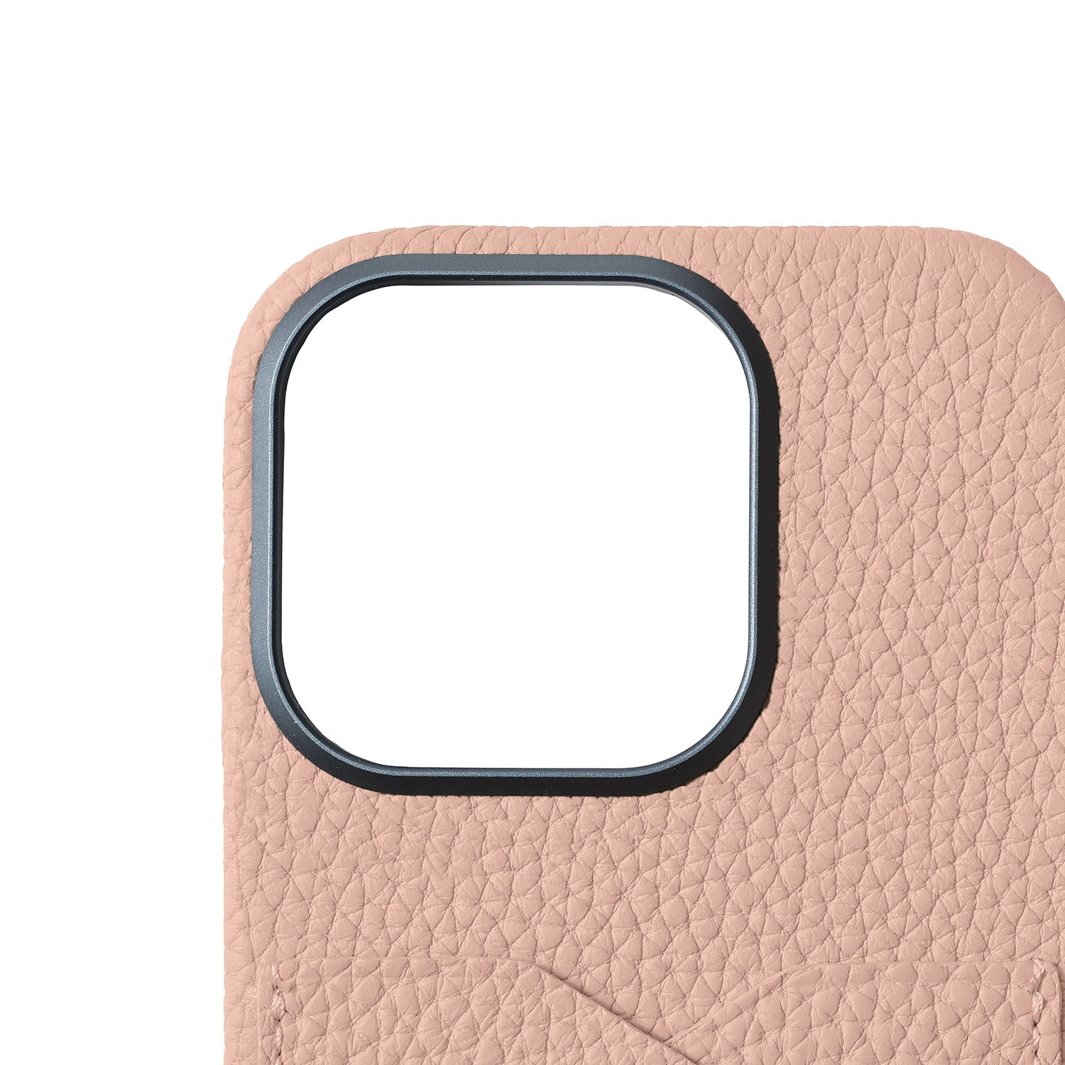 iPhone 16 Pro) バックカバーケース シュリンクレザー