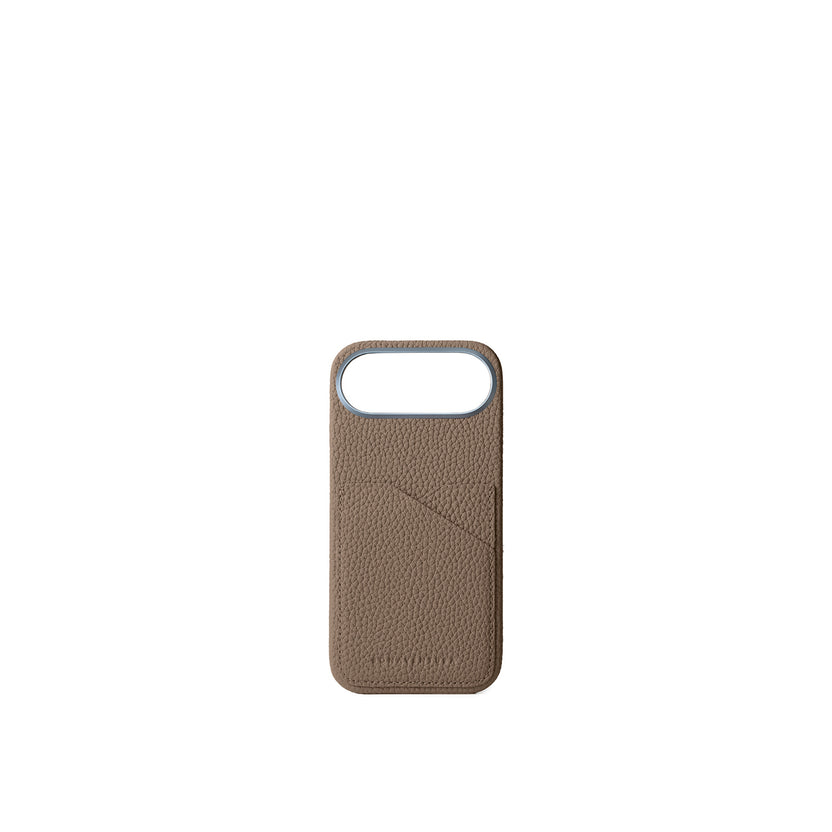 (iPhone Air) Back Cover Case Shrink Leather