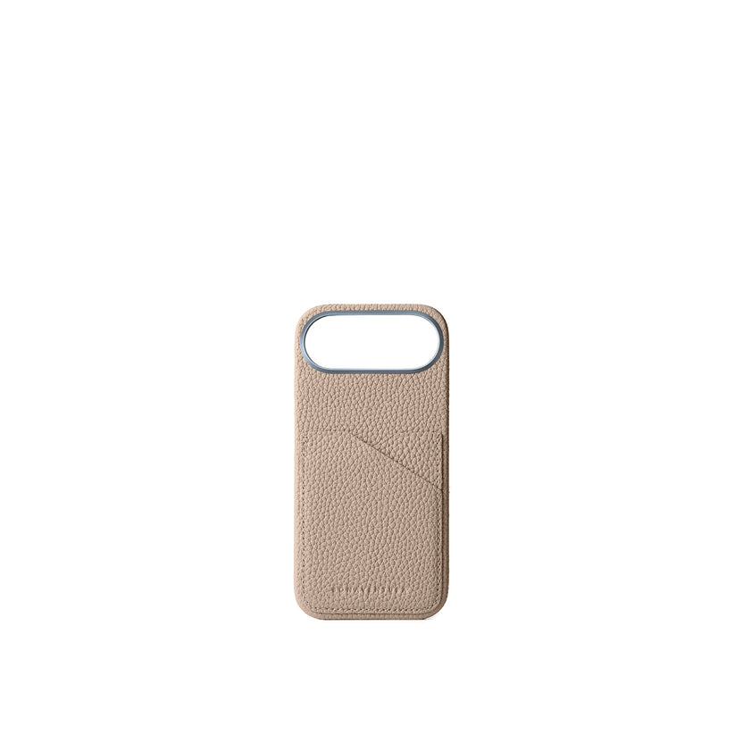(iPhone Air) Back Cover Case Shrink Leather