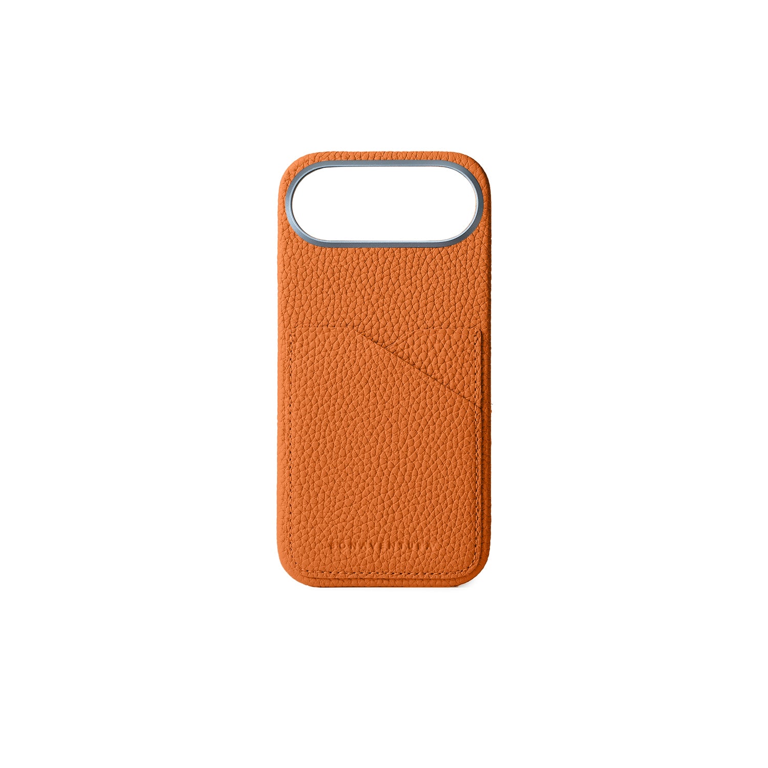 iPhone Air) バックカバーケース シュリンクレザー