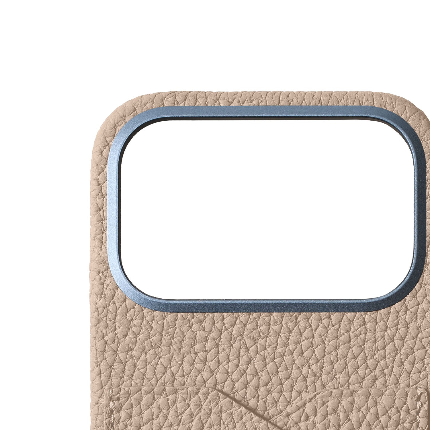 iPhone 17 Pro) バックカバーケース シュリンクレザー