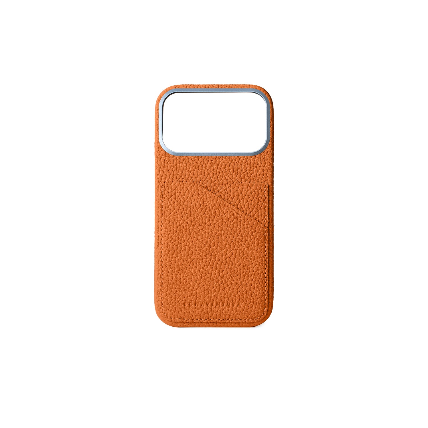 iPhone 17 Pro Max) バックカバーケース シュリンクレザー