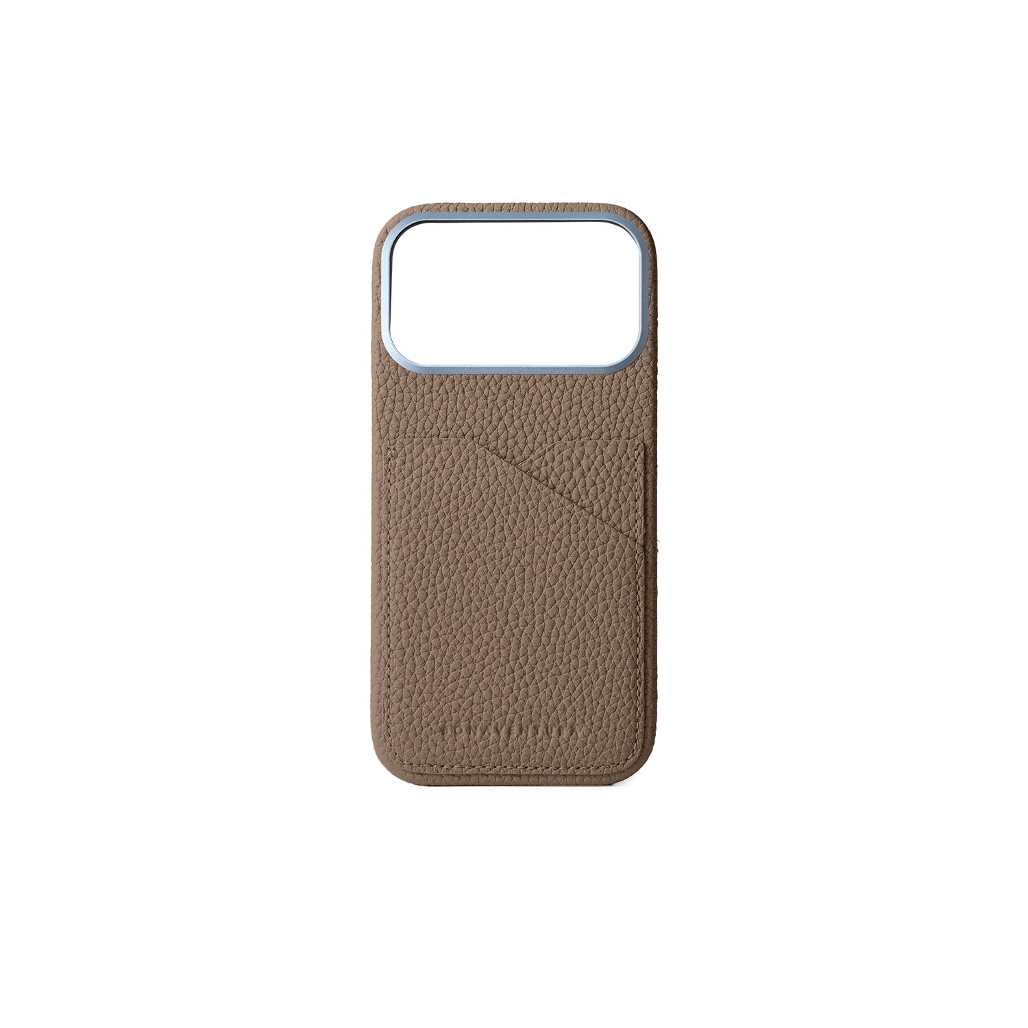 iPhone 18 Pro Max) Back Cover Case Shrink Leather – BONAVENTURA