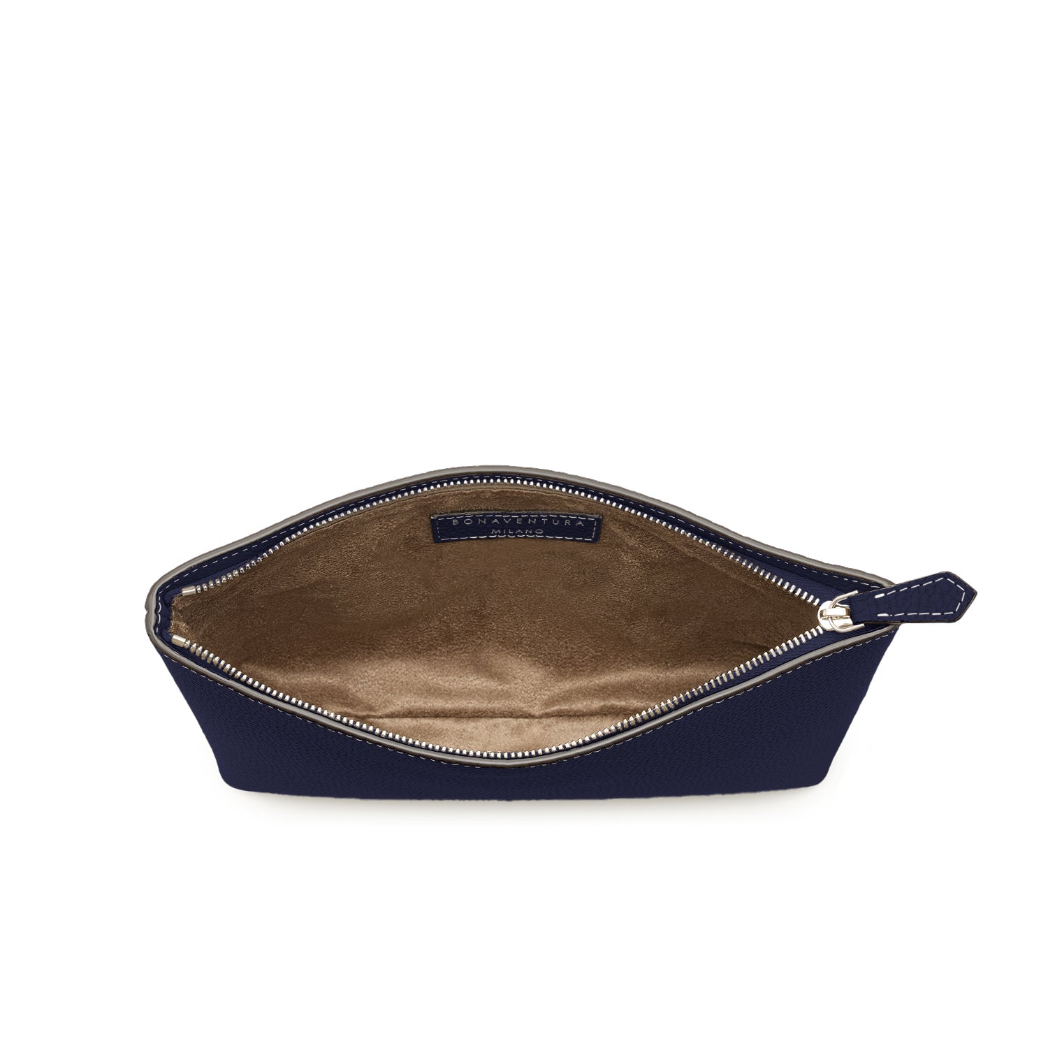 スクエアポーチ シュリンクレザー (スモール)