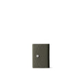 Mirror Pouch For Back Cover Case With Snap Button Shrink Leather