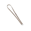 Adjustable Shoulder Strap Shrink Leather Silver
