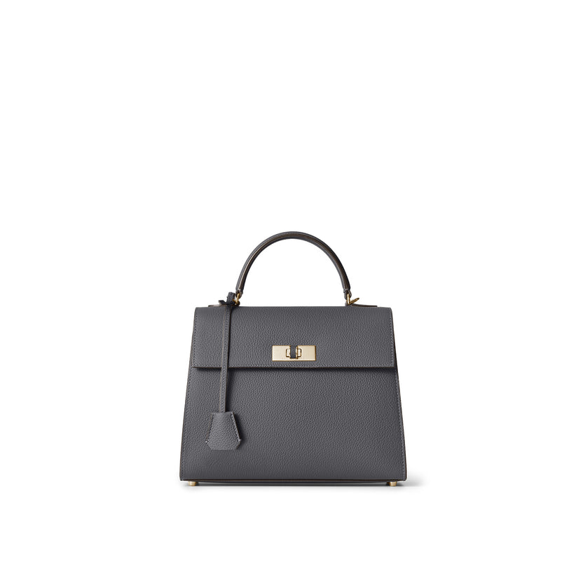 ヴィットーリア トップハンドルバッグ シュリンクレザー (スモール)