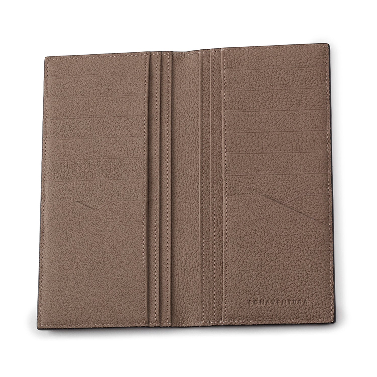 メンズ ロング カードウォレット シュリンクレザー