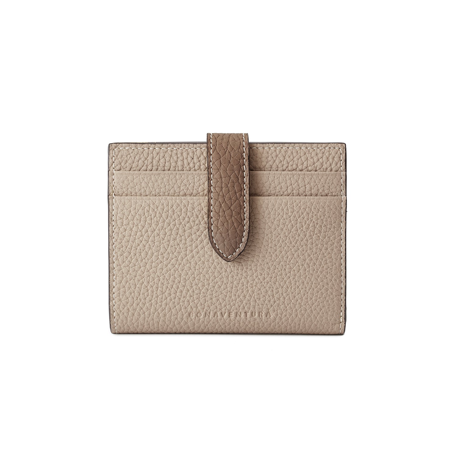 Belted Medium Wallet In Shrink Leather