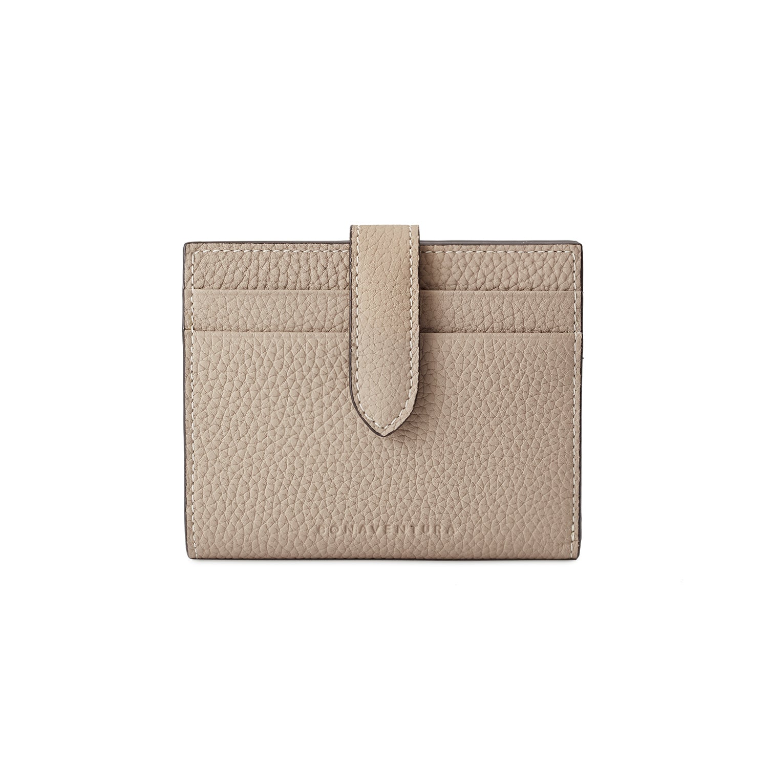 Belted Medium Wallet In Shrink Leather