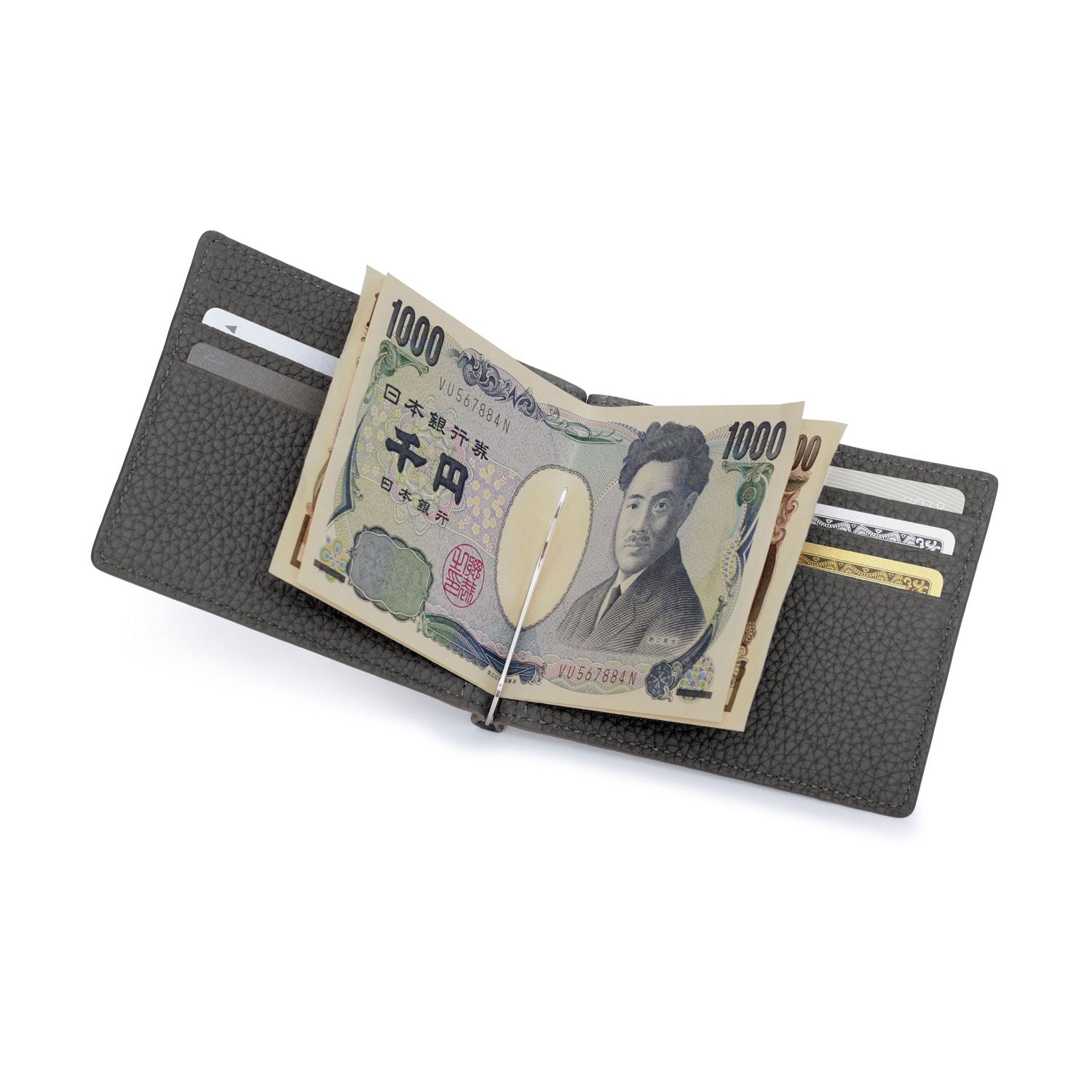 ★数量限定品★ボナベンチュラ×Tiamo バイフォールド ビルクリップ ブラック BWAT2C-BK_1.jpg?crop=center&