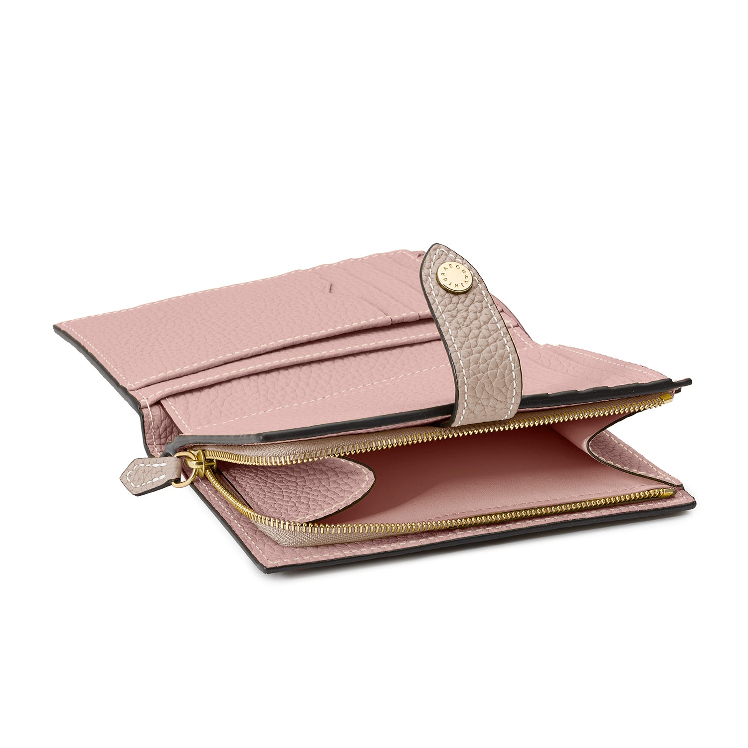 Belted Wallet Bottalato Leather (Medium)