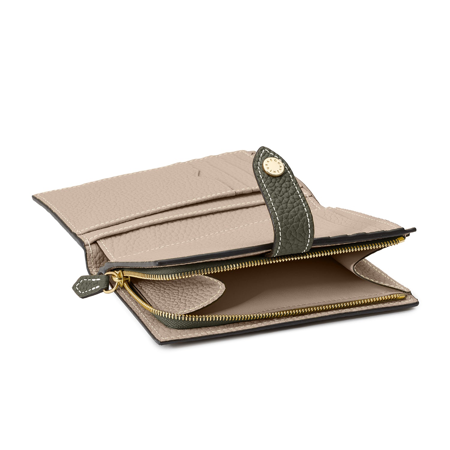 Belted Wallet Bottalato Leather (Medium)