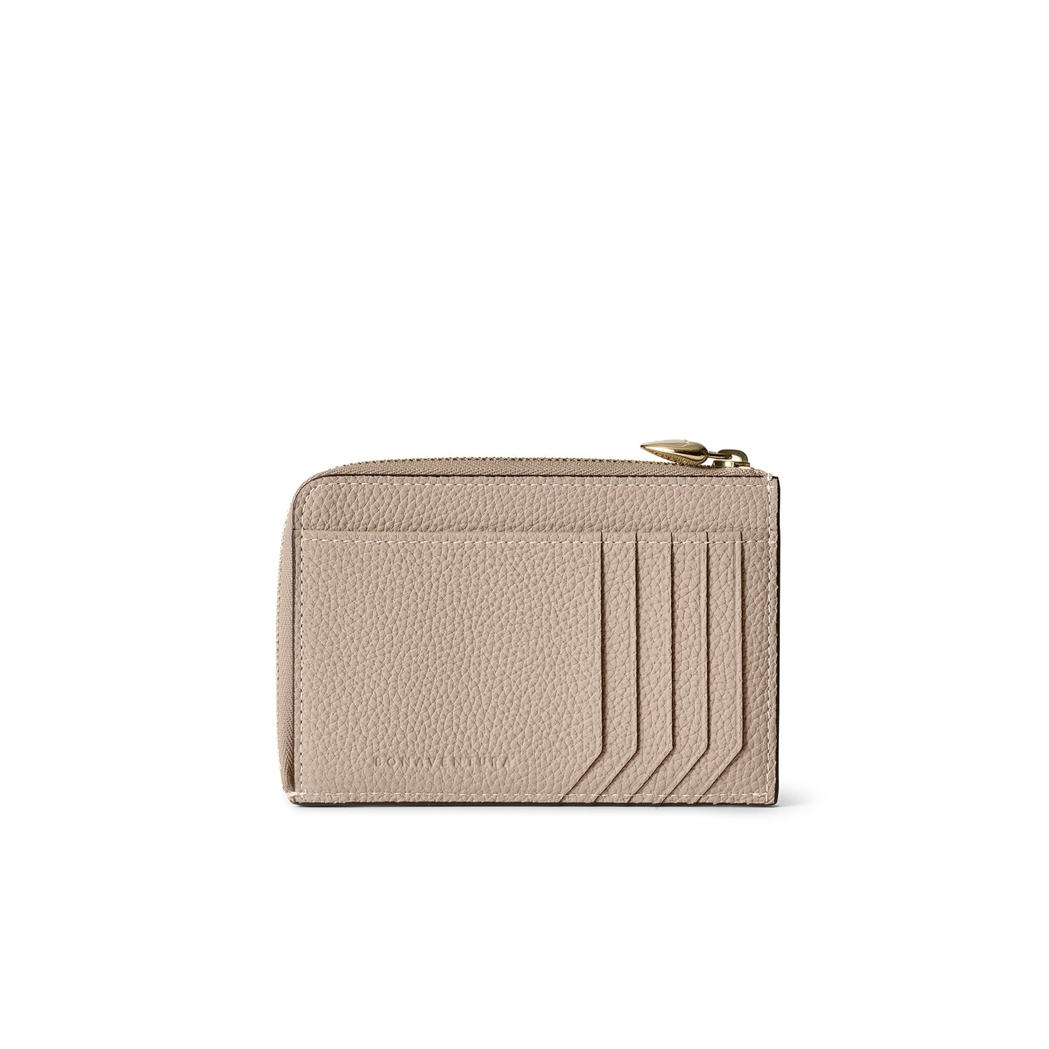 ハートジップチャーム付き エンベロープ ミニジップ ウォレット