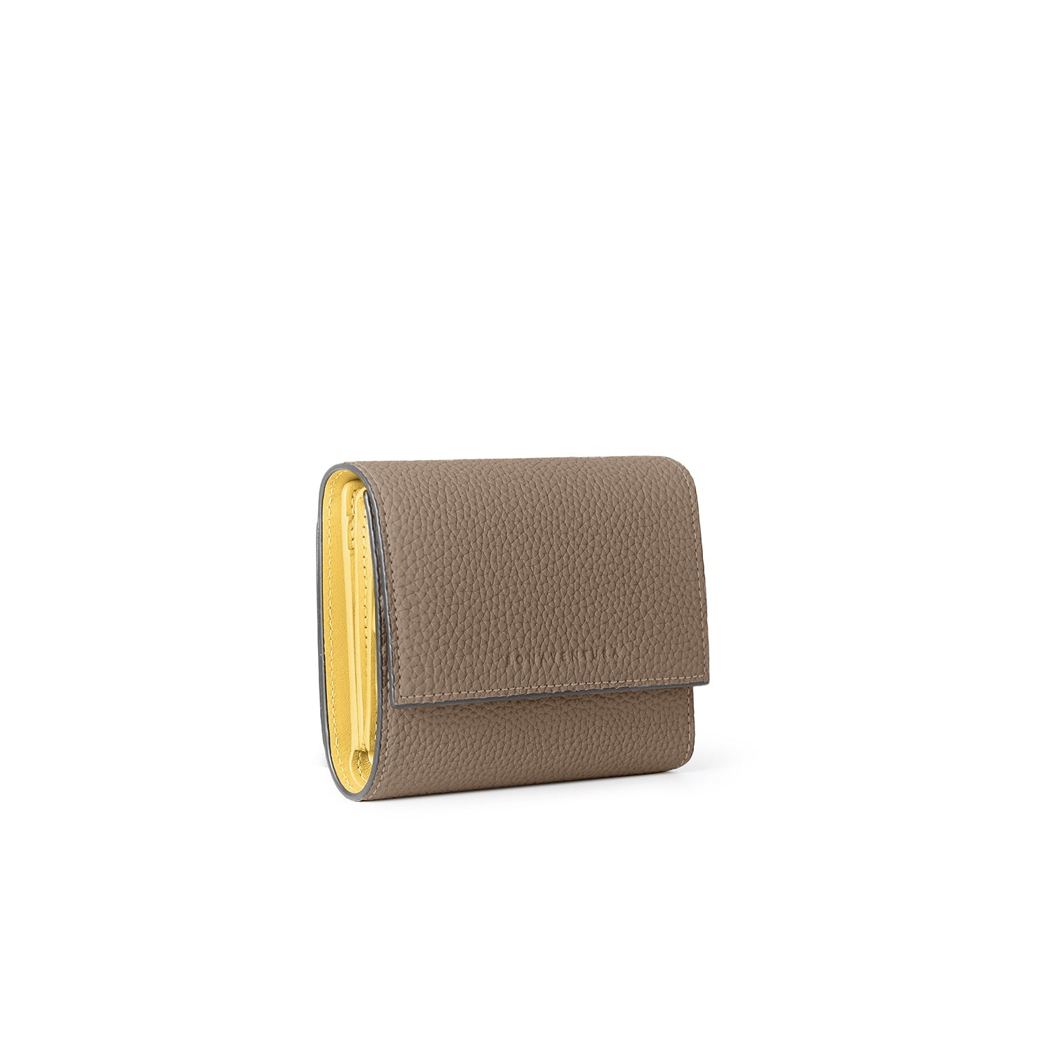 Flap Small Wallet Bottalato Leather