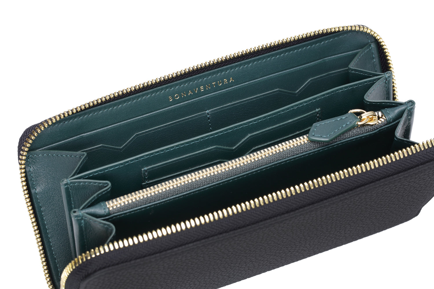 ロングジップ ウォレット シュリンクレザー