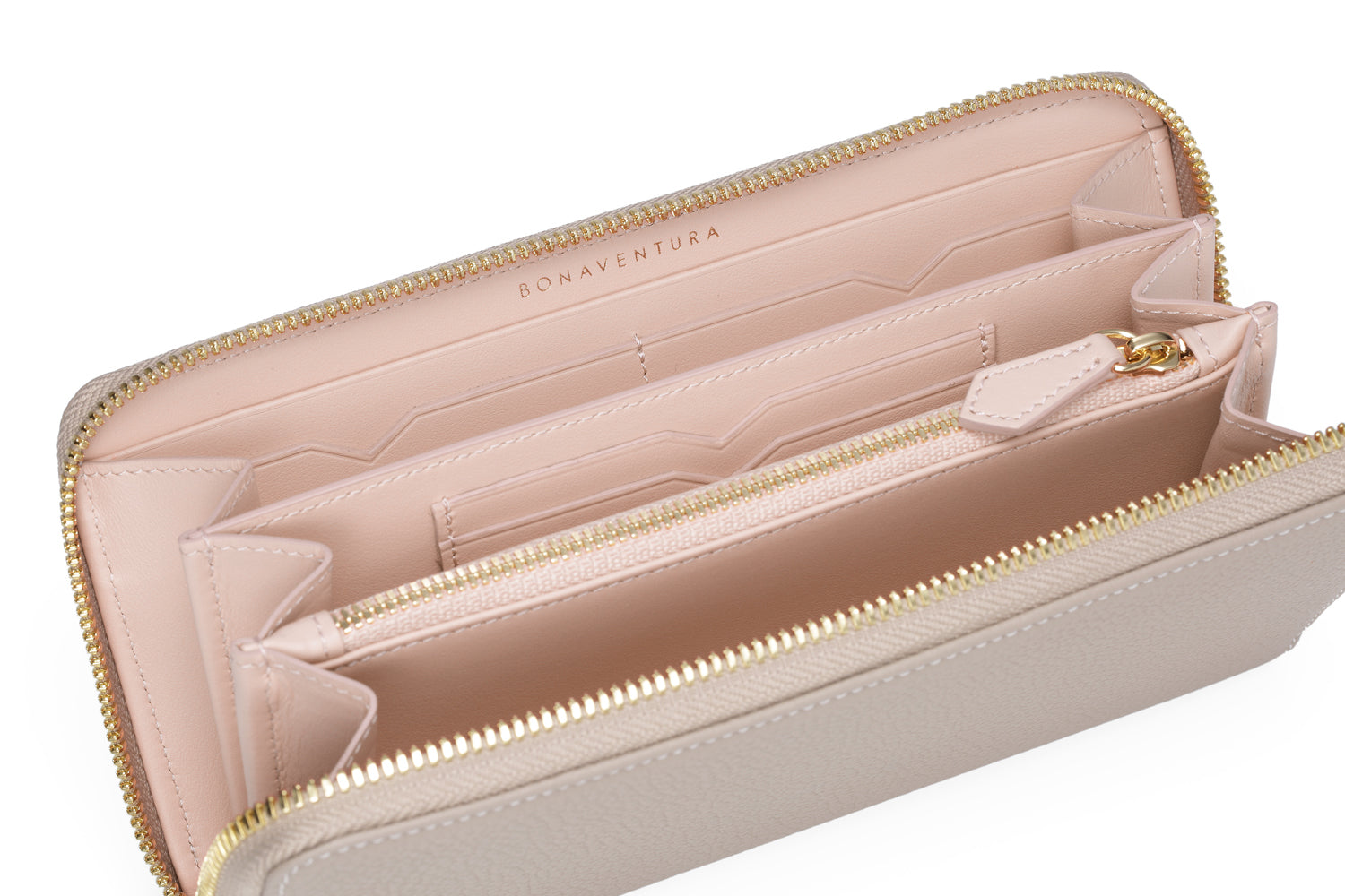 ロングジップ ウォレット シュリンクレザー