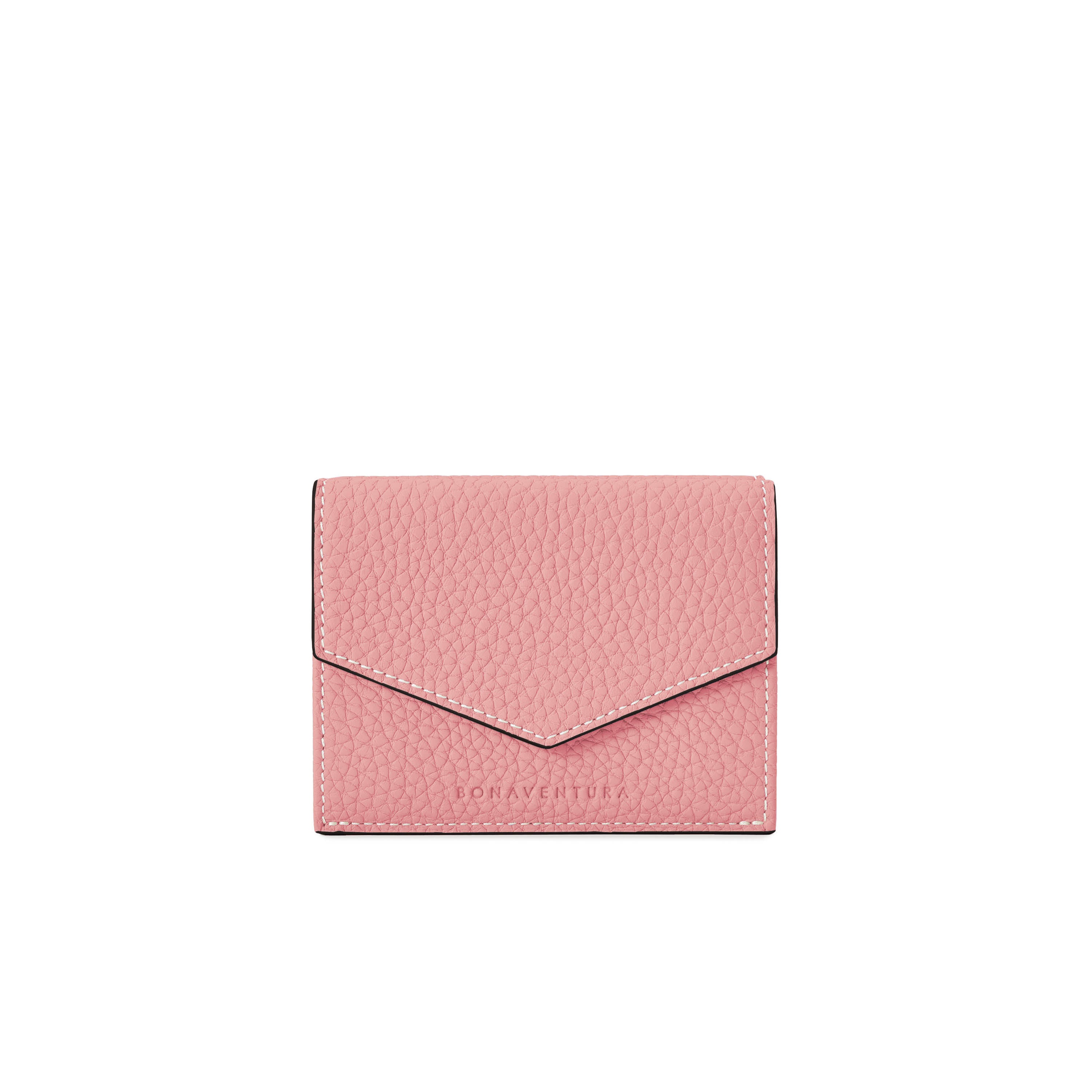 Small Wallet In Shrink Leather – BONAVENTURA (ボナベンチュラ)